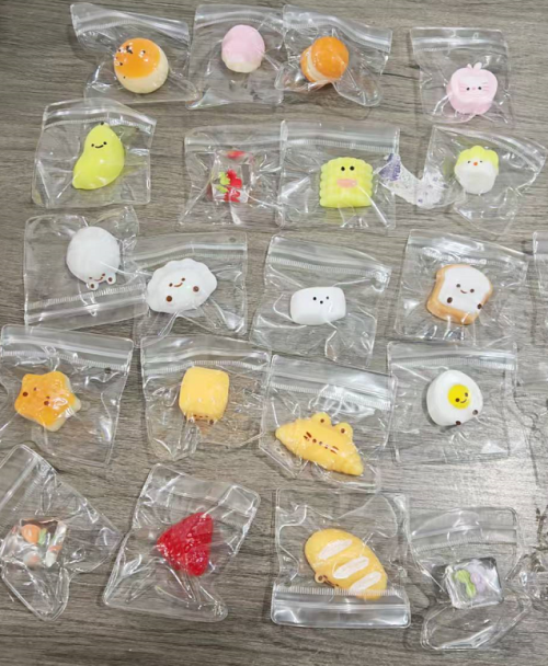 18款任选迷你食物挤压玩具（袋含料）