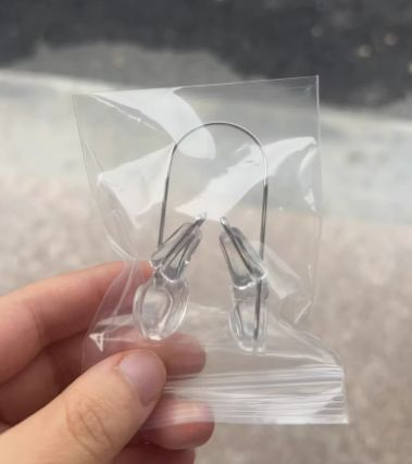 透明双头鼻夹