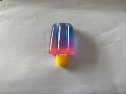 雪糕挤压玩具蓝粉渐变（袋含料）