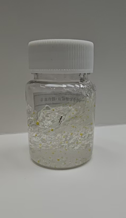 化妆品-透明浅香味保湿凝胶/啫喱+黄色油珠（JSJW26050605A）