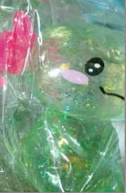闪片蝾螈解压玩具绿色（袋含料）