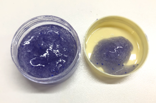 化妆品-紫色百香果味美牙啫喱+紫色粒子