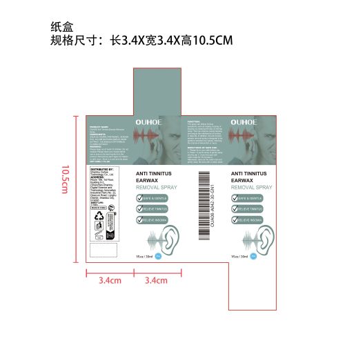 耳部舒缓喷雾纸盒（新）