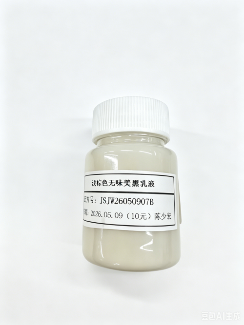 化妆品-浅棕色无味美黑乳液精品（JSJW26050907B）
