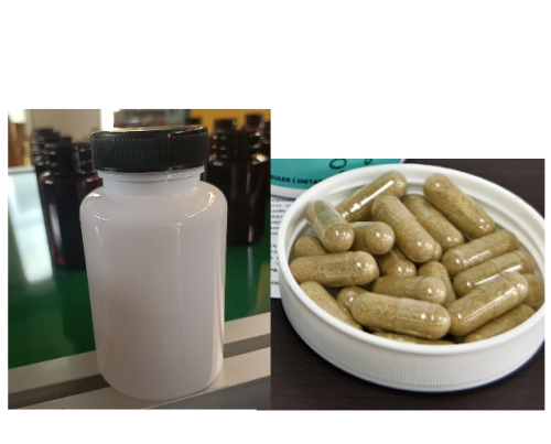棕色胶囊（瓶含料）