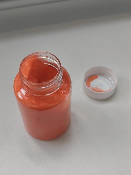 化妆品-橙色清香味临时染发膏