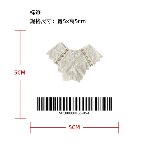 侧边爱心饰扣蕾丝三角裤标签