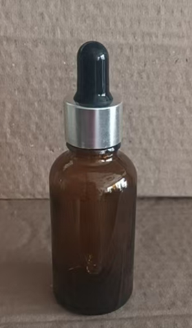 18-30ml茶色玻璃滴管瓶盖套装