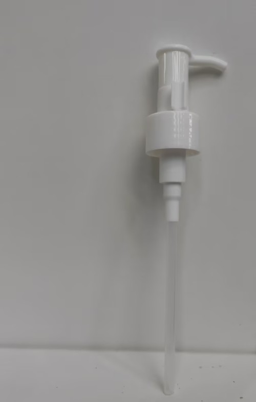 24牙白色卸妆油泵大头