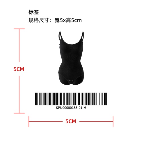 连体塑身衣标签