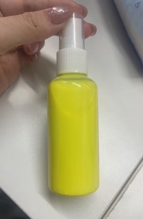 家居-乳黄色纺织品喷绘颜料（JSJD26063001A）