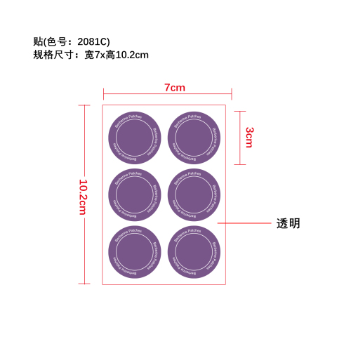 小檗碱健康贴片