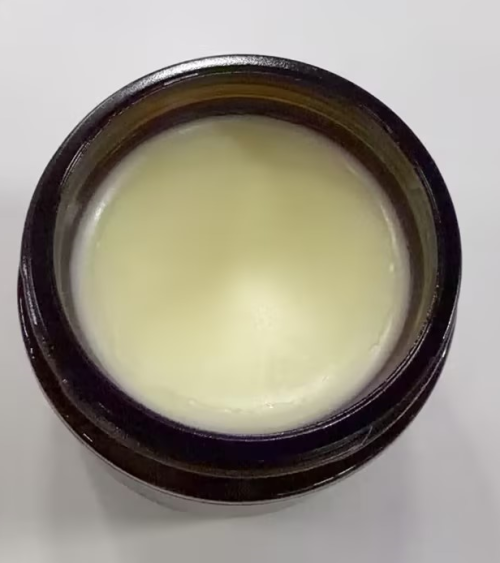 化妆品-淡橙黄色薰衣草味软蜡定制