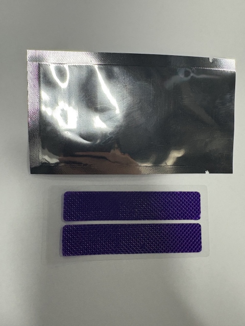 长条紫色牙贴（袋含料）
