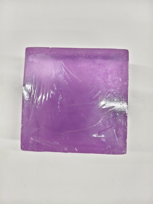 紫色方形皂