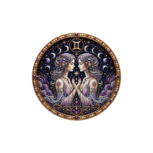 十二星座珍珠艺术套装-双子座