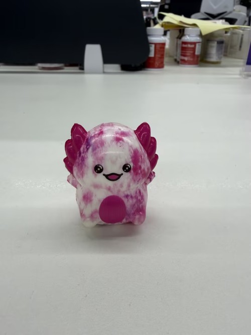 蝾螈慢回弹玩具（扎染粉）
