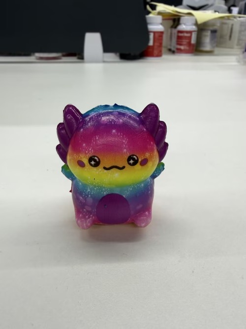 蝾螈慢回弹玩具（彩虹渐变）