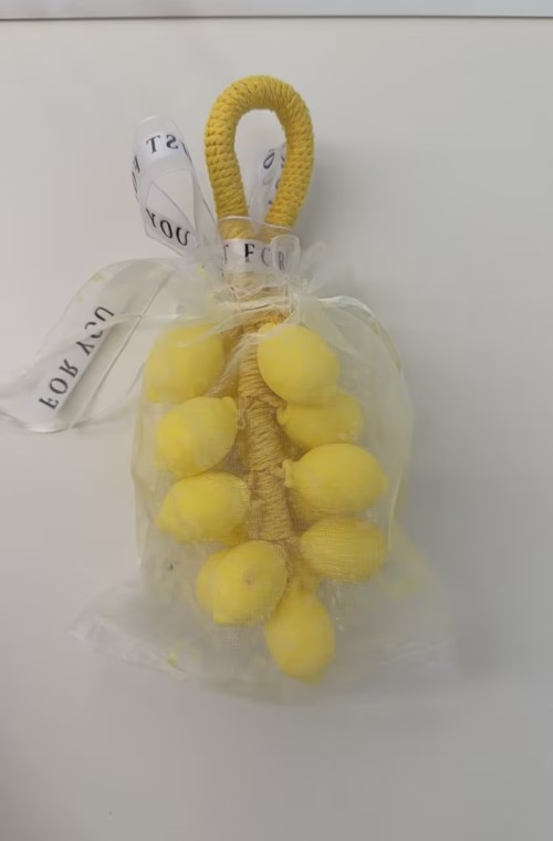 黄色马卡龙柠檬皂