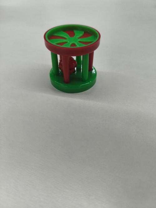 塑料花鼓铃铛（颜色随机）