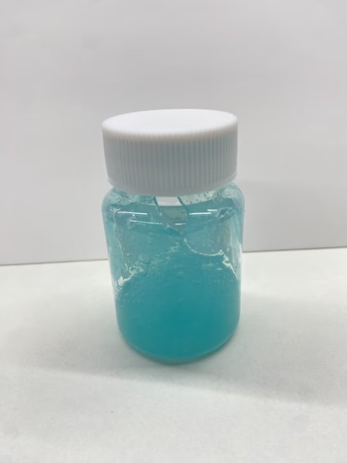 化妆品-蓝绿色浅香味去角质啫喱（JSJW26081203A）