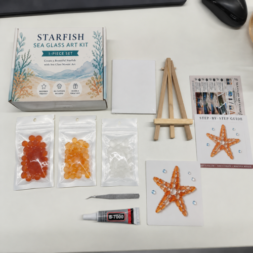 DIY海玻璃艺术品（海星）