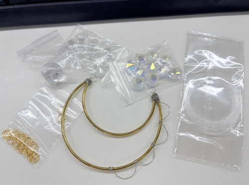 DIY阳光捕梦网套装（金月）