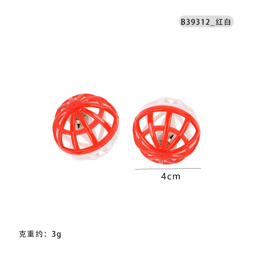 双色铃铛（红白色）