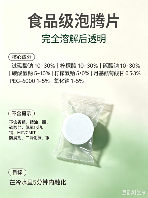 果蔬清洗泡腾片