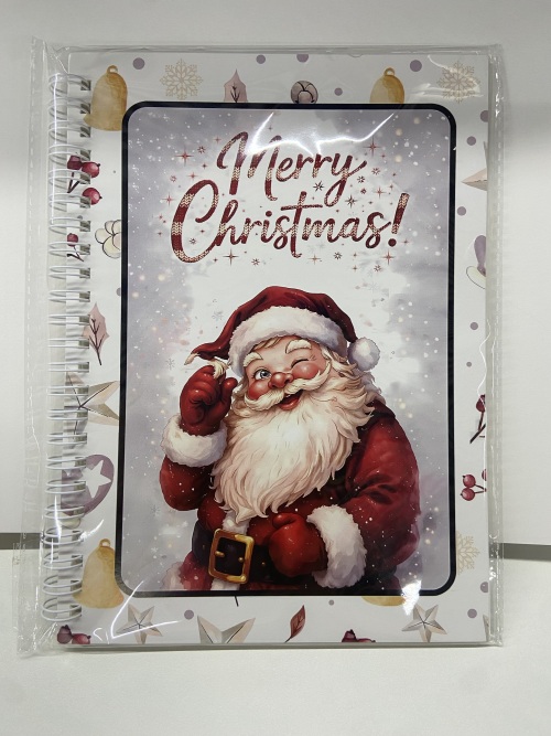 圣诞礼品卡册(圣诞老人)（袋含料）