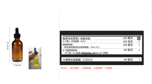 60ml身体护理滴剂瓶（瓶含料  增稠版）
