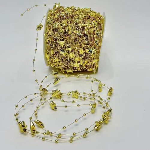 金色星星链条挂饰
