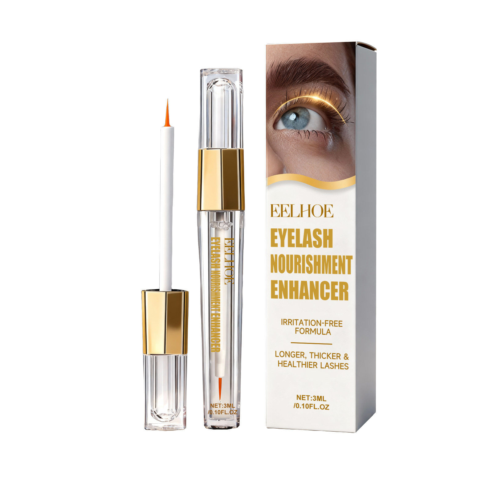 EELHOE Mascara Is Gentle For Daily Use, Making The Eyes Smooth And Beautiful, And The Eyelashes Naturally Charming. It Also Helps To Elongate And_voghion.com