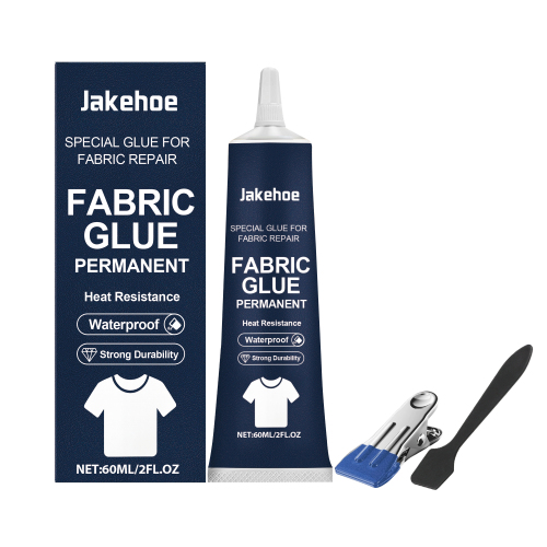 Jakehoe 织物修补胶水 多功能织物胶适用衣服图案无缝家用粘合剂