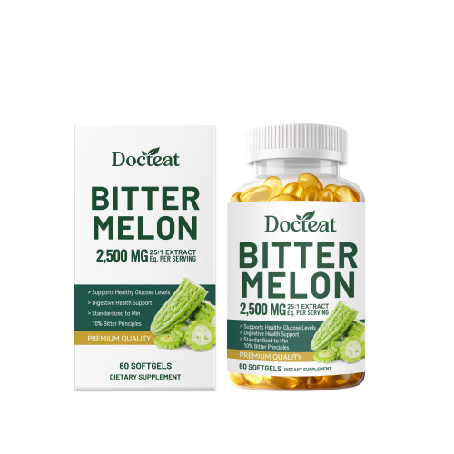 Docteat 苦瓜提取物软胶囊 植物成分日常养护身体日常平衡补充