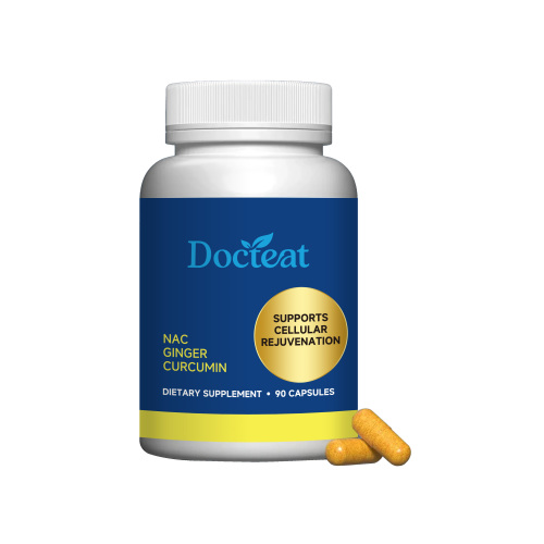 Docteat 姜黄素胶囊 植物成分日常养护舒适身体膳食补充胶囊