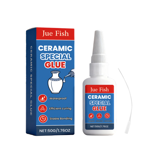 Jue Fish 陶瓷专用胶水 陶瓷瓷器裂痕护理家庭日常修补陶瓷胶粘剂