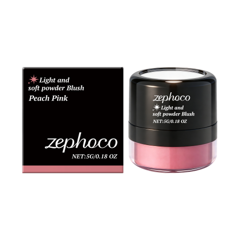 zephoco 轻透柔色腮红（桃红色）纯欲氛围感彩妆细腻显色约会便携