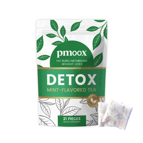 pmoox 薄荷草本精华茶 草本配方轻盈护理身体清爽舒适便携式茶包