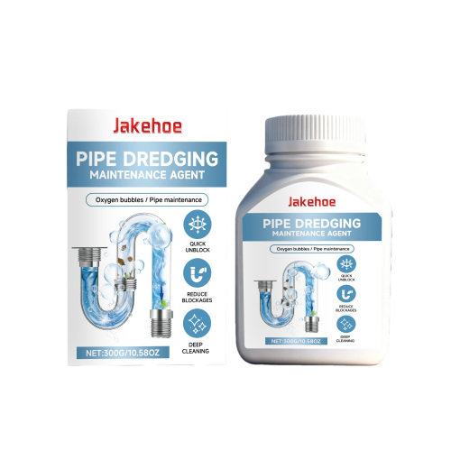 Jakehoe 管道堵塞溶解剂 厨卫下水管道头发油垢堵塞家用疏通剂