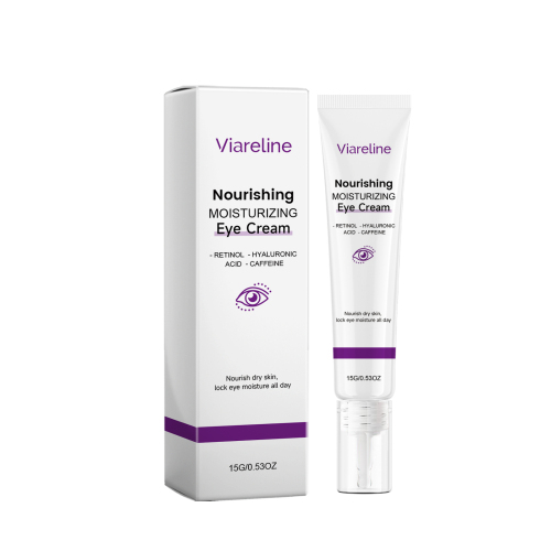 Viareline 保湿眼霜 温和亮泽滋润眼部肌肤柔润舒适日常呵护眼霜