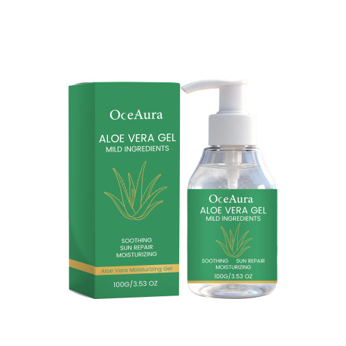 OceAura 芦荟保湿凝胶 身体面部肌肤护理干燥保湿草本成分芦荟胶