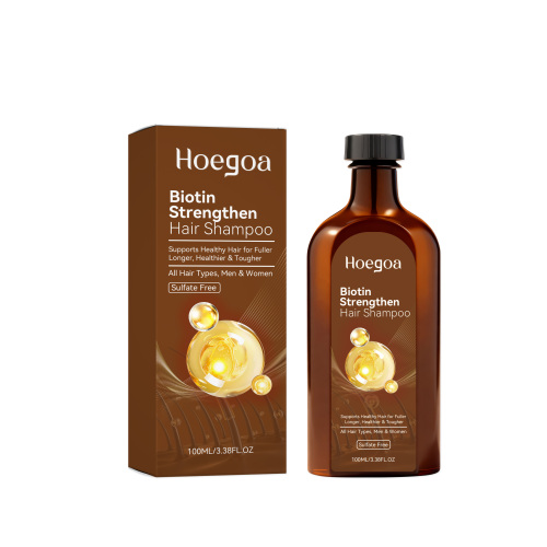 Hoegoa 生物素洗发水 温和清洁丰盈质感滋润头皮清爽舒润洗发水
