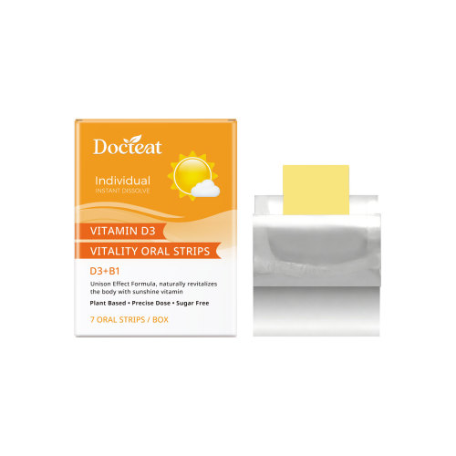 Docteat 维生素D3活力口溶片 膳食补充身体助力良好状态舒适活力