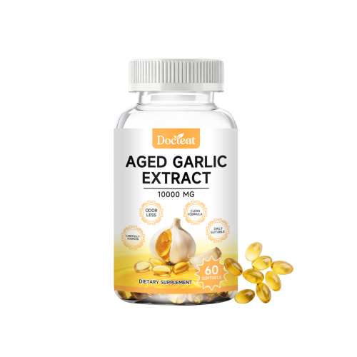 Docteat 大蒜提取物软胶囊 植物成分供日常食用营养补充软胶囊