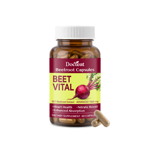 Docteat 甜菜根胶囊 呵护日常良好状态舒适活力养护甜菜根膳食胶囊