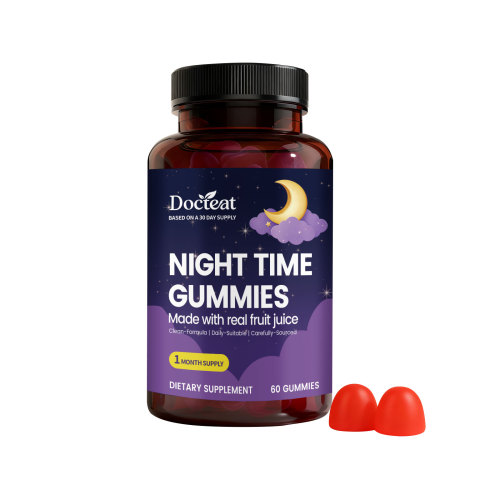 Docteat 夜间晚安软糖 夜晚静谧舒缓压力夜间时光日常零食软糖