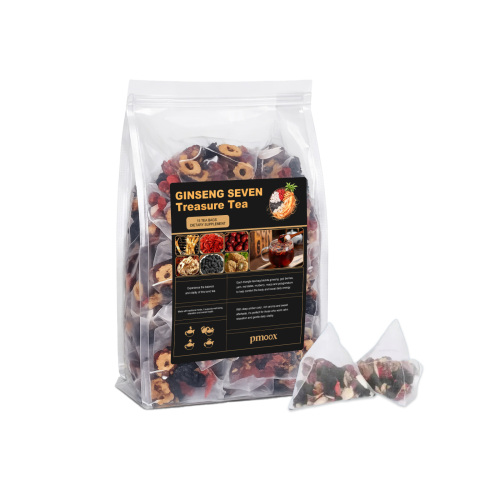 pmoox 合韵七宝舒润茶 补充能量呵护睡眠温和舒适身体冲饮茶包
