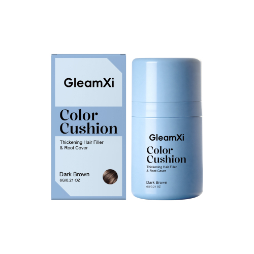 GleamXi 发根增厚染粉（深棕色） 细腻均匀贴合视觉丰盈日常易用蓬松造型粉