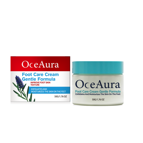 OceAura 足部护理霜 柔润呵护舒适足部肌肤亲肤轻盈便捷护理霜